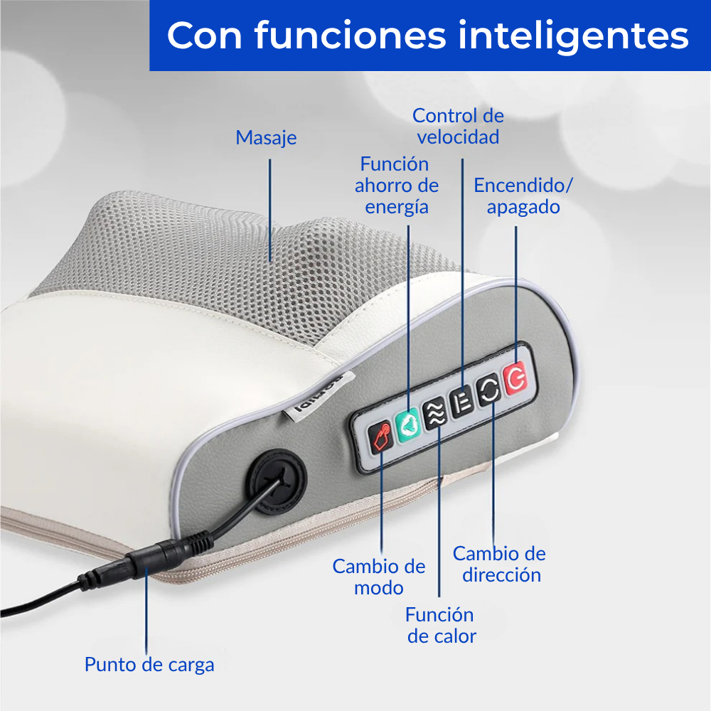 Almohada Masajeadora Multifuncional MP1