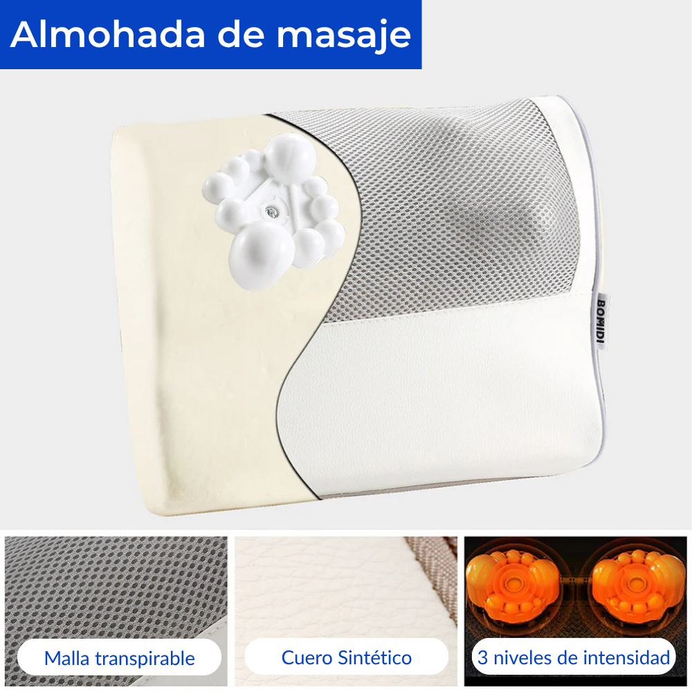 Almohada Masajeadora Multifuncional MP1