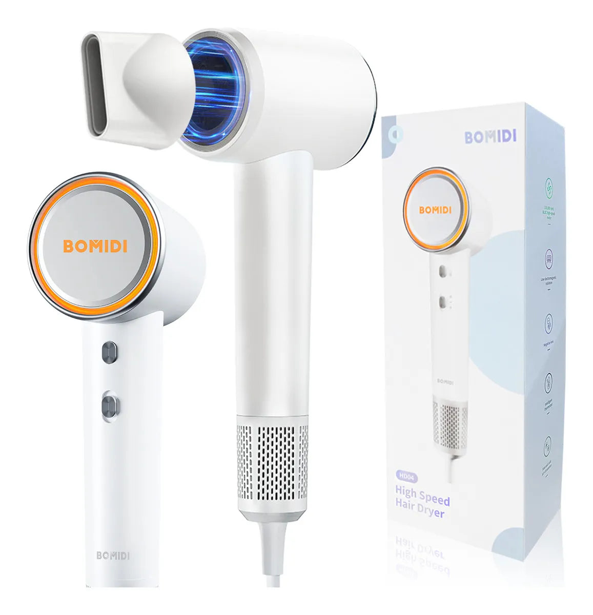 Secadora Supersónica de Cabello HD04 Ionica