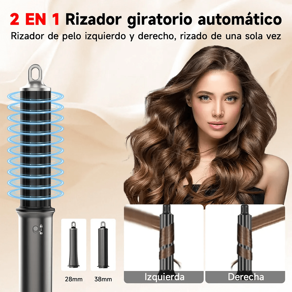 Kit Secadora de Cabello Profesional 7 en 1 con Accesorios – Alta Velocidad HD07