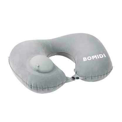 Combo especial: Almohada Masajeadora Multifuncional Roja MP1 + Almohada de viaje