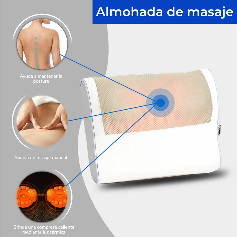 Almohada Masajeadora Multifuncional MP1
