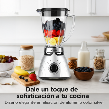 Licuadora Bomidi BJ01 | 3 Niveles con Vaso pequeño BJ01 | Silver