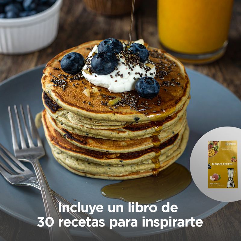 Licuadora Bomidi BJ01 | 3 Niveles con Vaso pequeño BJ01 | Silver