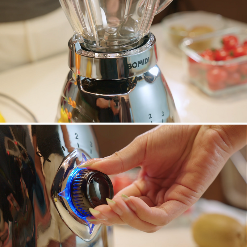Licuadora Bomidi BJ01 | 3 Niveles con Vaso pequeño BJ01 | Silver