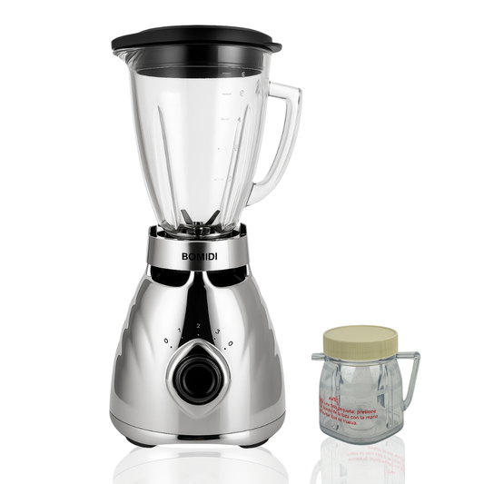 Licuadora Bomidi BJ01 | 3 Niveles con Vaso pequeño BJ01 | Silver