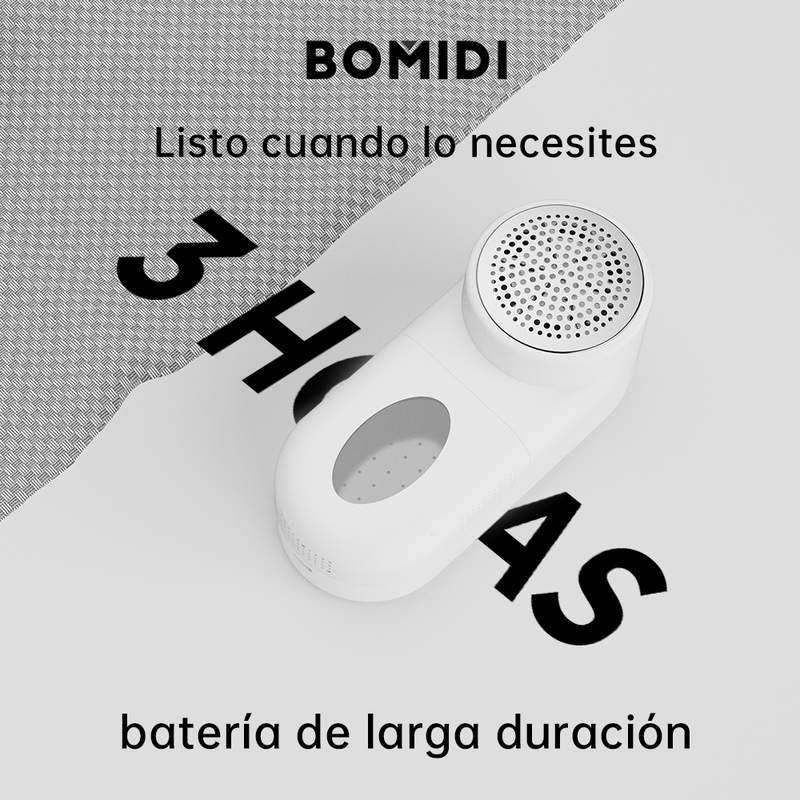 Removedor Quita Pelusa Eléctrico BMQ02 Blanco