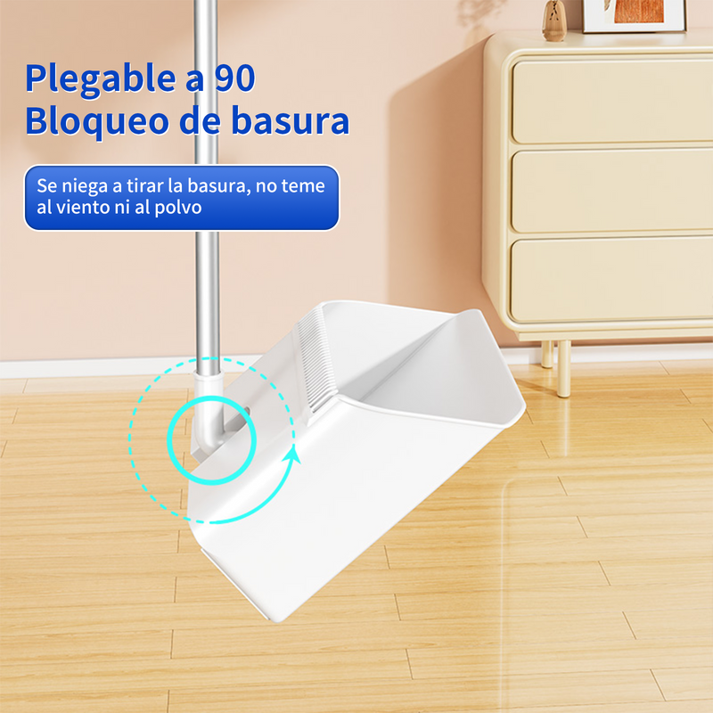Juego de Escoba y Recogedor 3 en 1 C3 Blanco