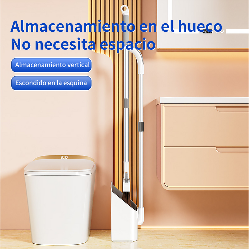 Juego de Escoba y Recogedor 3 en 1 C3 Blanco