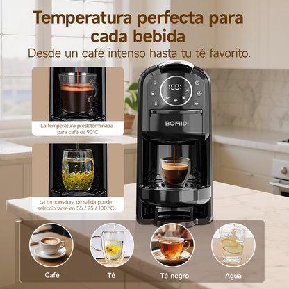 Cafetera de cápsulas Bomidi CM01 Negra
