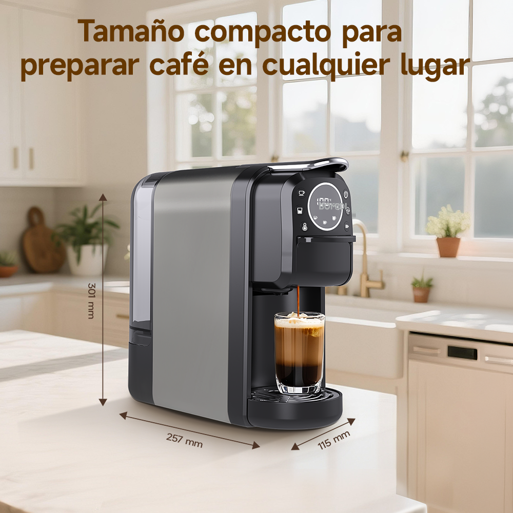 Cafetera de cápsulas Bomidi CM01 Negra