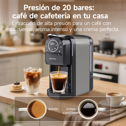 Cafetera de cápsulas Bomidi CM01 Negra