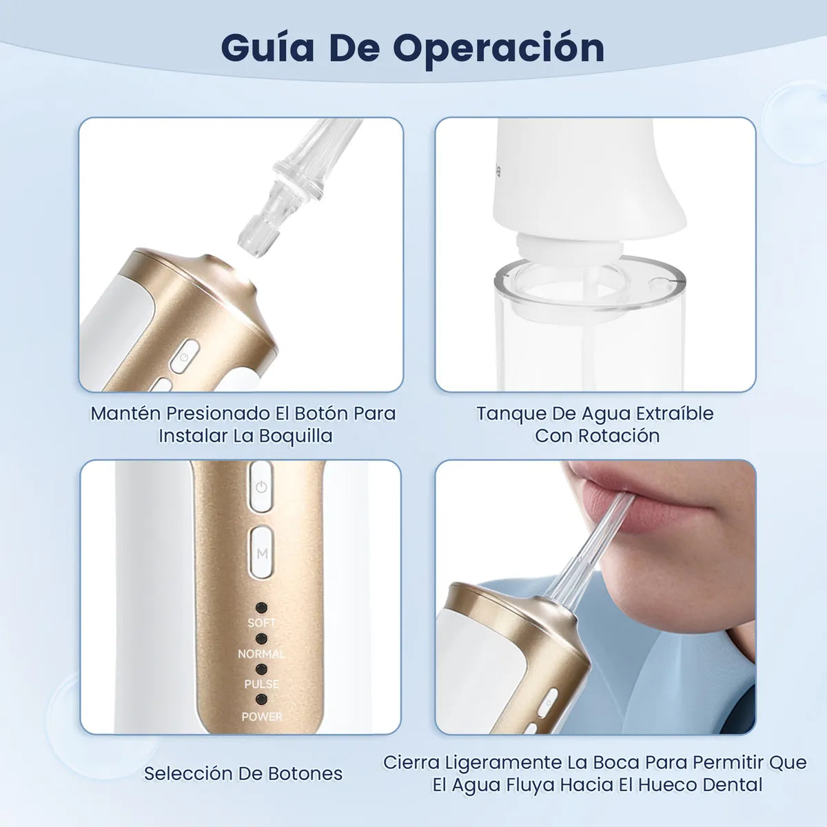 Irrigador Bucal Portátil DE02