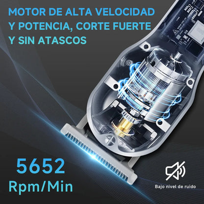 Combo: Afeitadora Eléctrica M3 Negro + Cortadora Profesional De Cabello 3 En 1 Bomidi | Recargables