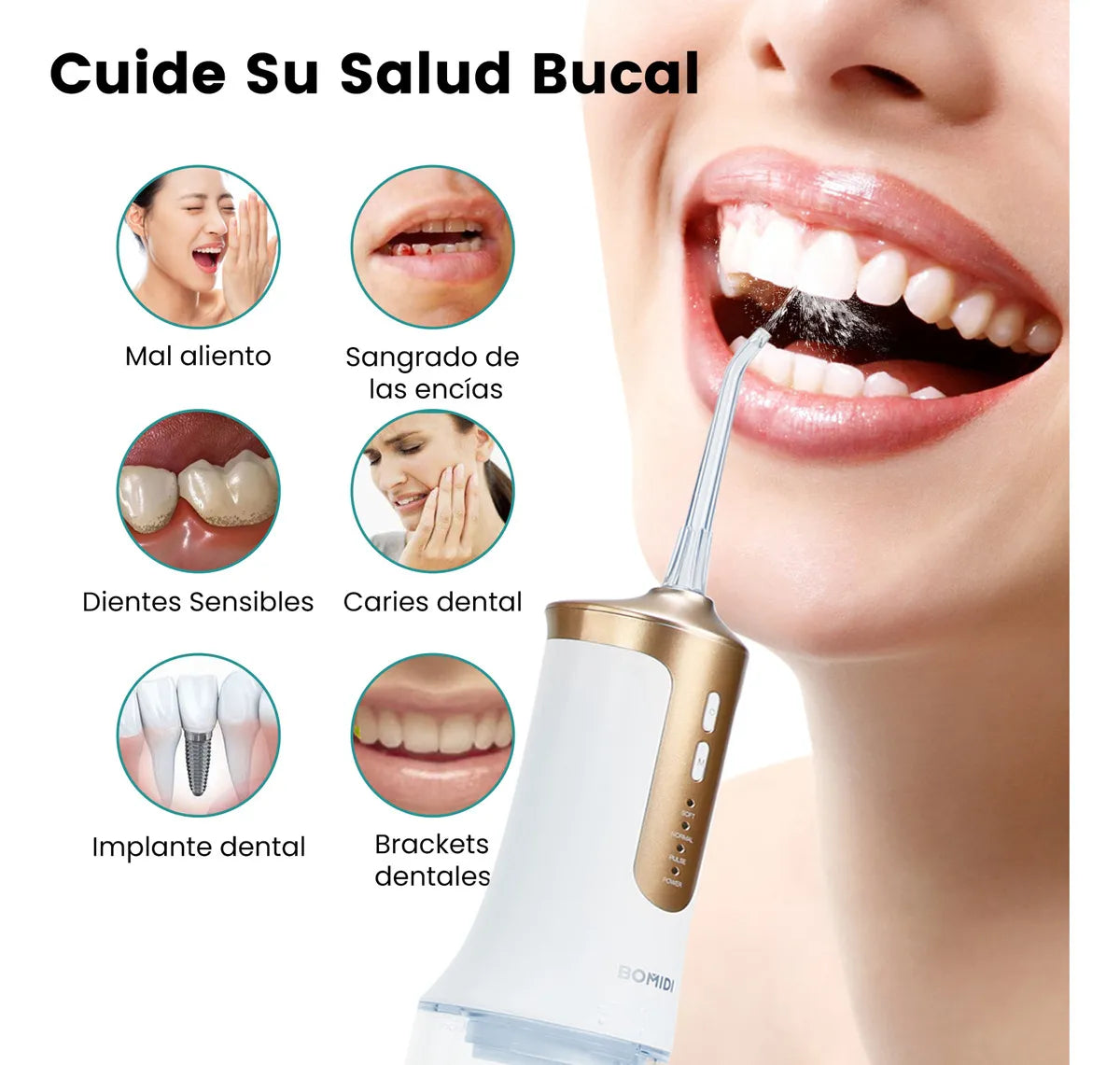 Limpieza Bucal Usar Irrigador Bucal Limpieza Bucal Como Funciona