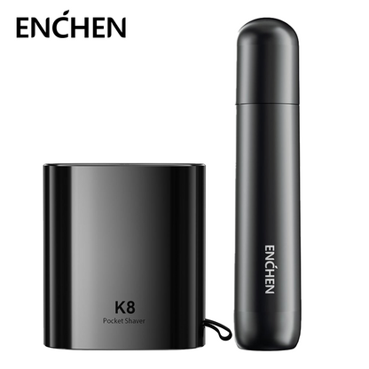 Afeitadora eléctrica K8 + Recortador de vello nasal EN005 Enchen