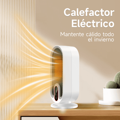 Calefactor Eléctrico H6 Bomidi Con 2 Modos y Temporizador