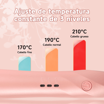 Rizador Automático de Cabello HC02 Rosado