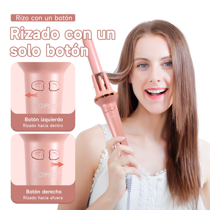 Rizador Automático de Cabello HC02 Rosado