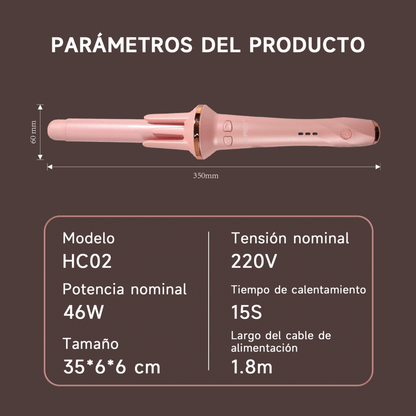 Rizador Automático de Cabello HC02 Rosado