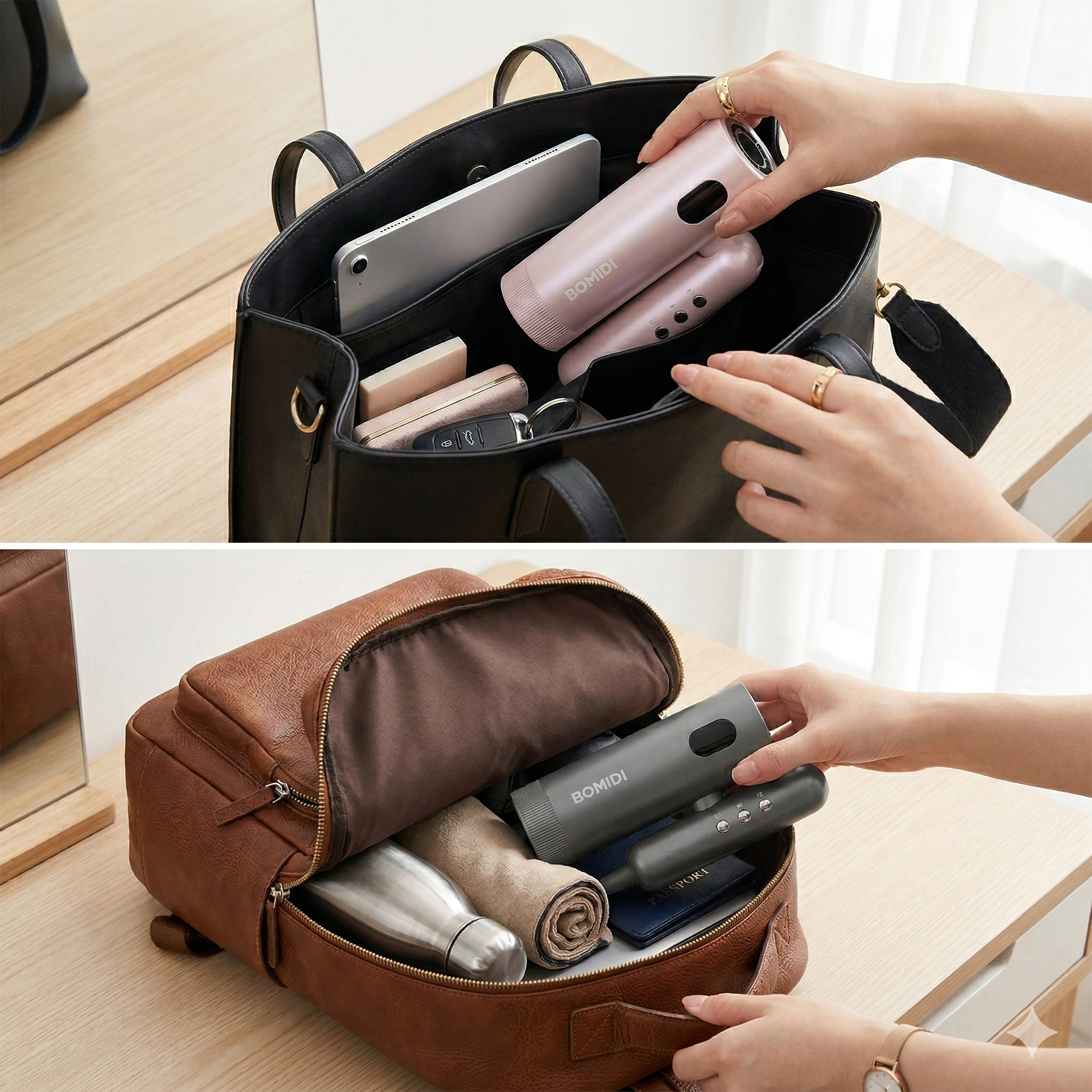 Bomidi HD08 secadora plegable portabilidad