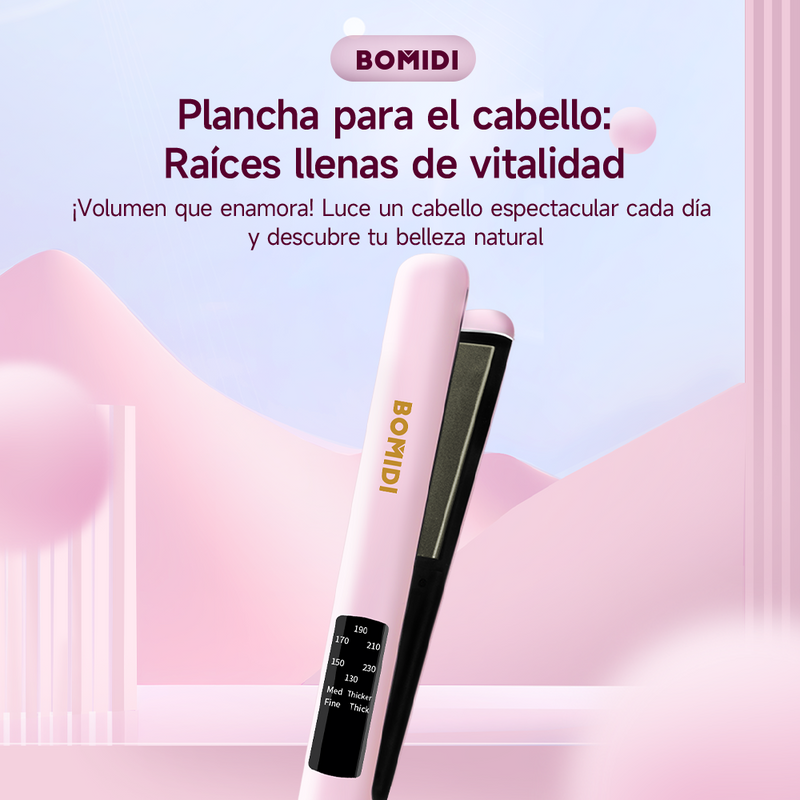 Plancha Alisadora Cerámica HS2 Rosado