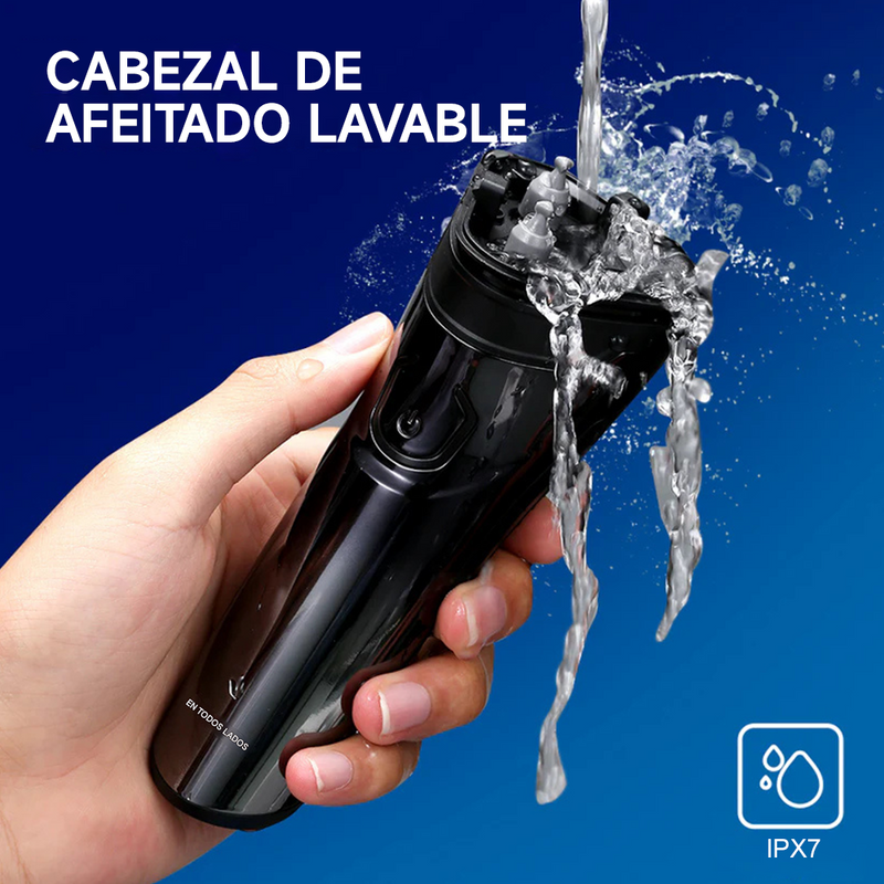 Afeitadora Eléctrica M3 Bomidi | Negro | Recargable 600 mAh