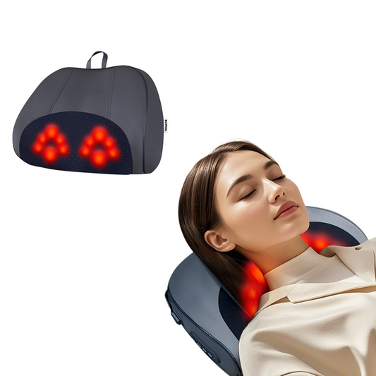 Almohada Masajeadora Inalámbrica Bomidi MP1 PRO | 3D Recargáble