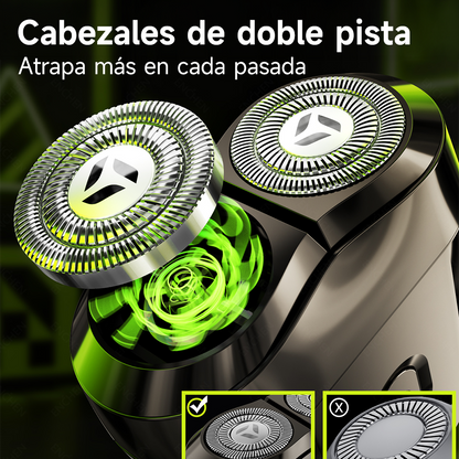 Afeitadora eléctrica Mini 6 + Recortador de vello nasal EN005 Enchen