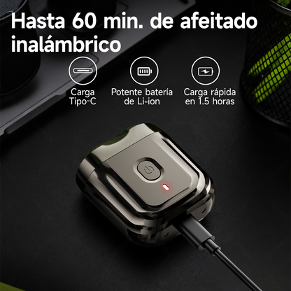 Afeitadora eléctrica Mini 6 + Recortador de vello nasal EN005 Enchen