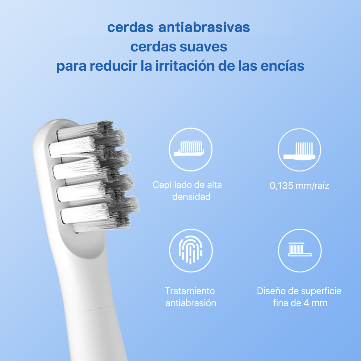 Cepillo Dental Eléctrico T501 Blanco