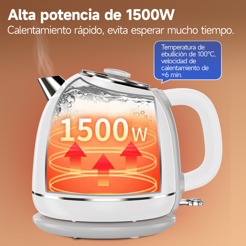 Hervidor Eléctrico 1.7 L Bomidi