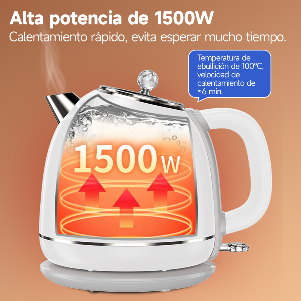 Hervidor Eléctrico 1.7 L Bomidi