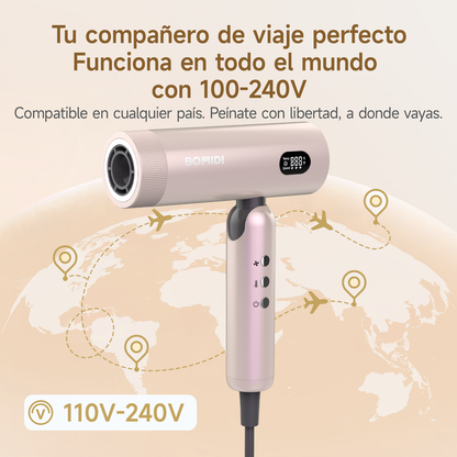 Secadora de Cabello Plegable Bomidi HD08