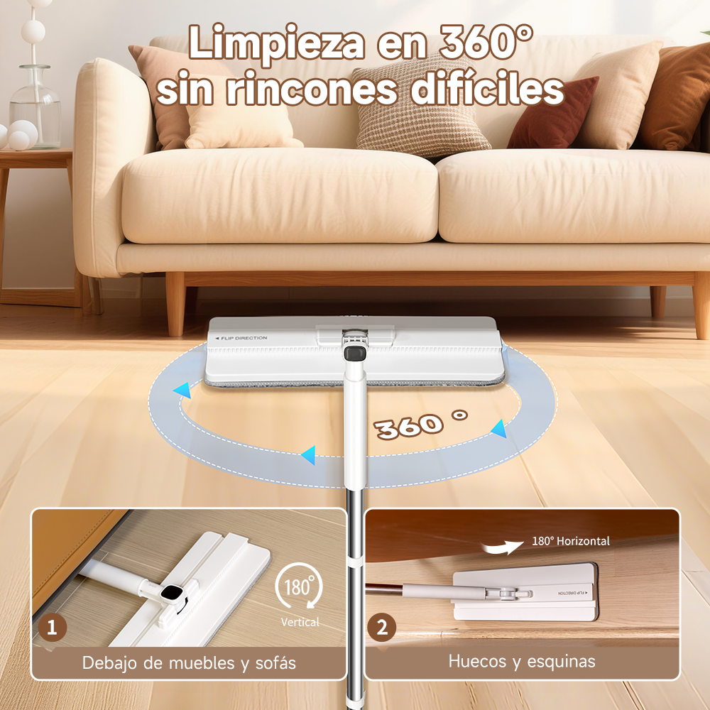 Trapeador escurridor 360° Bomidi M21