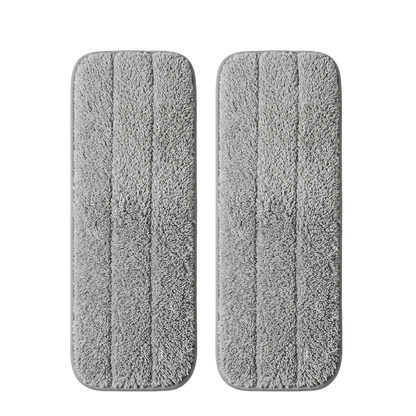 Set x 2 Mopas Rectangulares 13 x 36 cm Gris