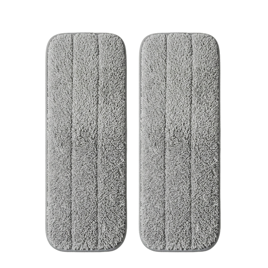 Set x 2 Mopas Rectangulares 13 x 36 cm Gris
