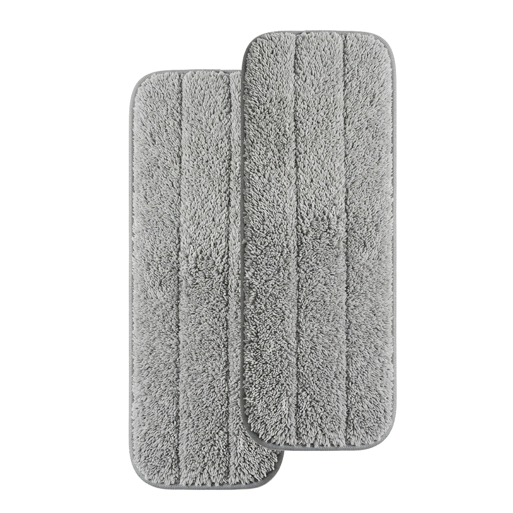 Set x 2 Mopas Rectangulares 13 x 36 cm Gris