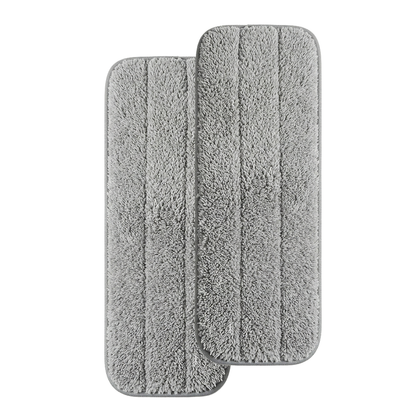 Set x 2 Mopas Rectangulares 13 x 36 cm Gris