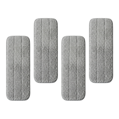 Set x 4 Mopas Rectangulares 13 x 36 cm Gris