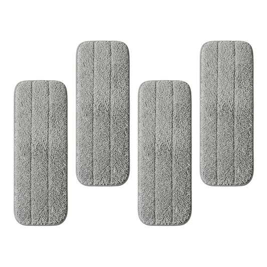 Set x 4 Mopas Rectangulares 13 x 36 cm Gris