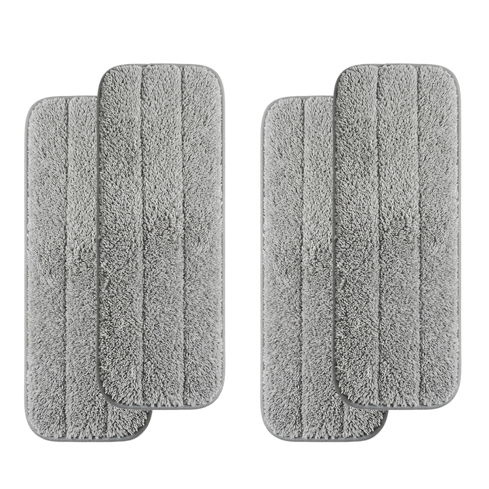 Set x 4 Mopas Rectangulares 13 x 36 cm Gris