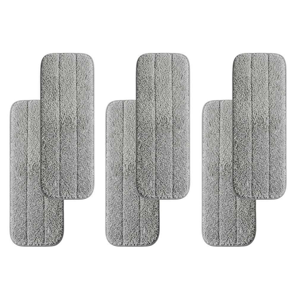 Set x 6 Mopas Rectangulares 13 x 36 cm Gris