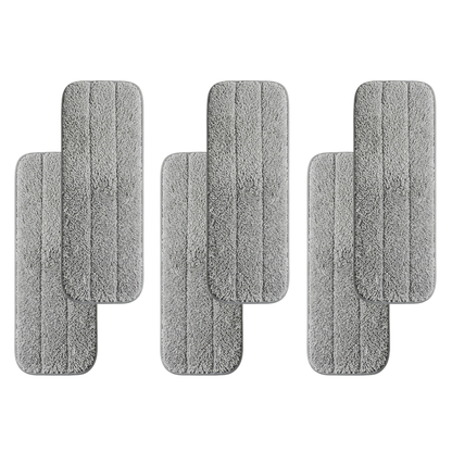 Set x 6 Mopas Rectangulares 13 x 36 cm Gris
