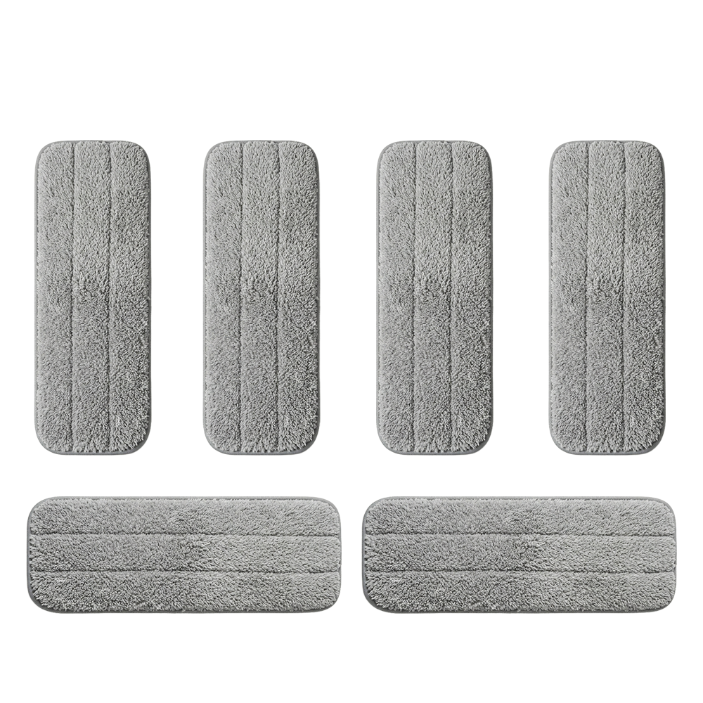 Set x 6 Mopas Rectangulares 13 x 36 cm Gris