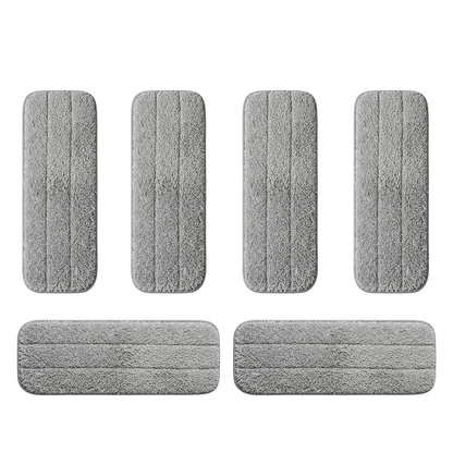 Set x 6 Mopas Rectangulares 13 x 36 cm Gris