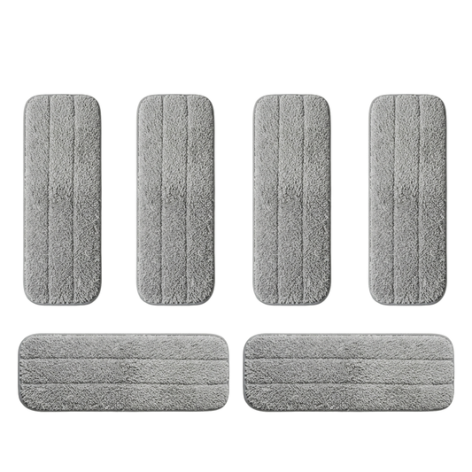 Set x 6 Mopas Rectangulares 13 x 36 cm Gris
