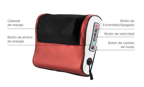 Almohada Masajeadora Multifuncional MP1