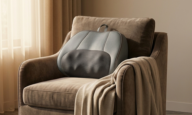 Almohada Masajeadora Inalámbrica Bomidi MP1 PRO