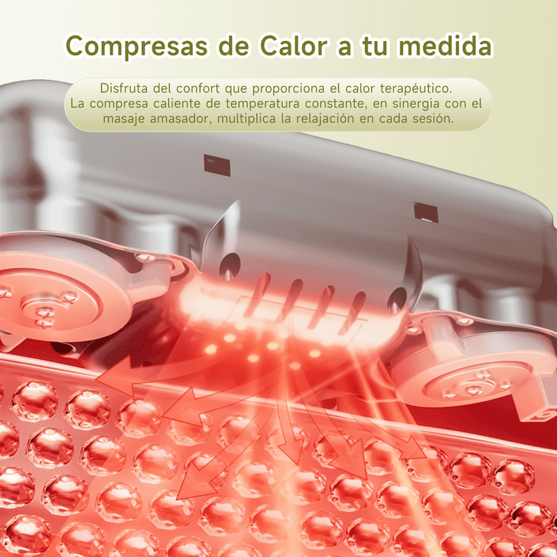 Masajeador de Cuello y Hombros BOMIDI MP2 Lite – Calor Terapéutico + Amasado Profundo